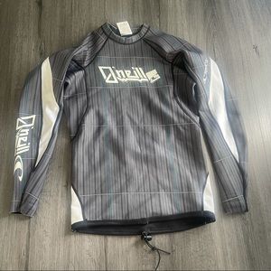 O'Neill Black and White Women's Swim Top